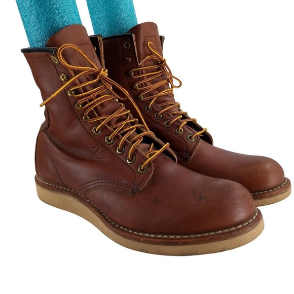 Red Wing 708 Classic Brown Leather 7